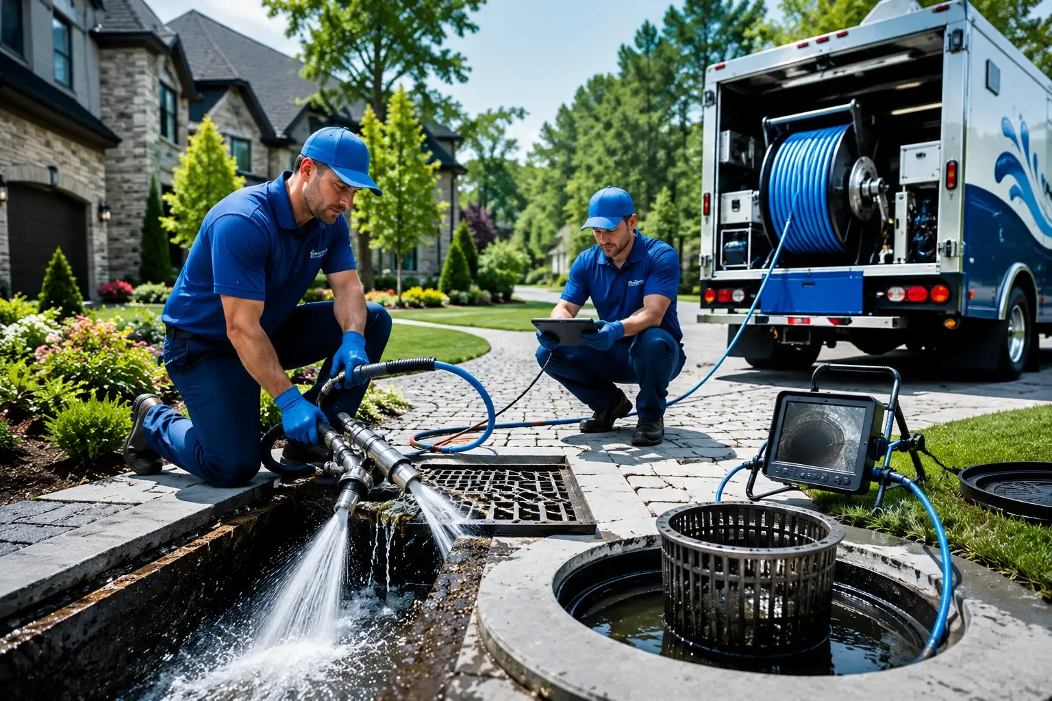 Local outdoor drain cleaning professionals in Packwaukee, WI